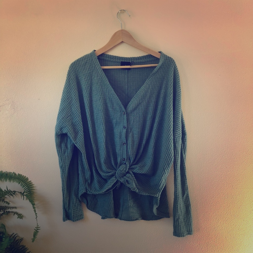 UO Out from Under thermal cardigan